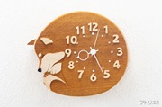 まるまり柴の掛け時計4