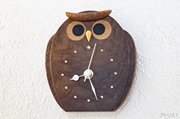 ふくろうの掛け時計２