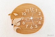 まるまり柴の掛け時計05